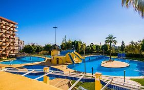 427 Estudio en Minerva Apartamentos -Vista al jardín - Piscina y Playa